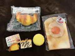 パン系スクイーズと食品サンプル まとめ売り