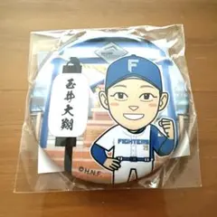 日本ハムファイターズ ガチャ 玉井大翔 缶バッジのサムネイル