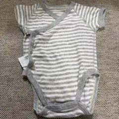 UNIQLO ストライプ柄 ボディ肌着 60cm