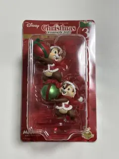 ディズニー クリスマス オーナメント くじ　チップとデール　2025