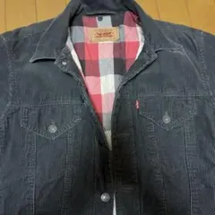 Levi's ダークグレー コーデュロイジャケット