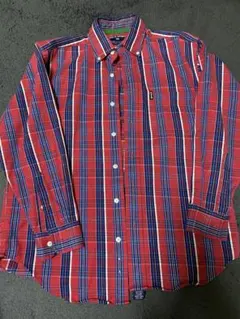 POLO SPORT チェック柄 長袖シャツ L