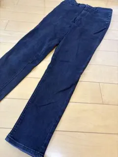 GU スキニーパンツ ブラック