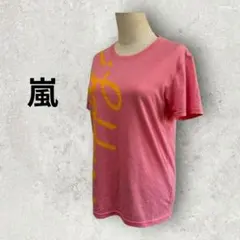 嵐 Tシャツ Areyouhappy? アユハピ ライブTシャツ (F) ピンク