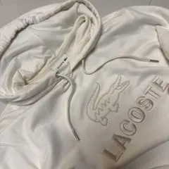 2026年最新】LACOSTE カラー：ホワイト系 メンズ パーカーの人気