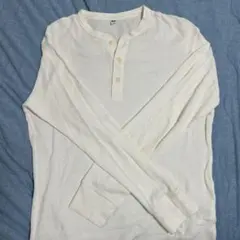 UNIQLO ホワイト 長袖カットソー M