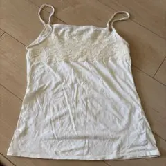 ユニクロ アイボリー キャミソール Sサイズ