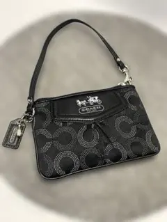 【未使用近い】　コーチ　ポーチミニトート