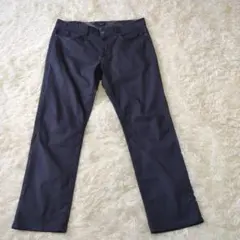 BLACK LABEL ストレッチパンツ L ネイビー チノパンのサムネイル