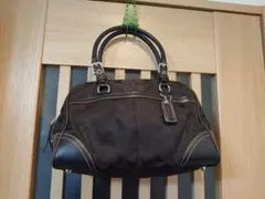 コーチ（COACH） シグネチャー柄 ミニボストンバッグ 8K05