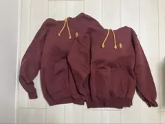 MとL ２枚セット　グリフィンドール　GU パーカー ハリーポッターコラボ