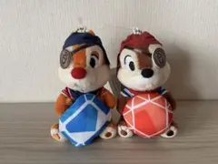 チップとデール　ぬいぐるみバッジ　パイレーツサマー2020