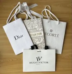 Dior DECORTÉ HUGO & VICTOR ショップ袋 4枚