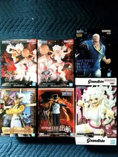 ワンピース フィギュア まとめ売り 6点SET 新品未開封 匿名配送のサムネイル