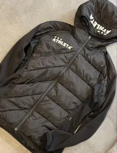 アスレタ中綿ウォームジャケット(ブラック)