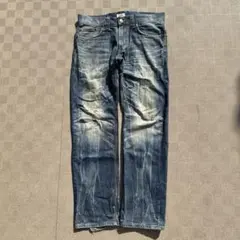 希少90s EDWIN オレンジステッチ加工デニム C-boy Vintage