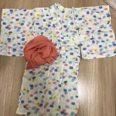 浴衣　帯付き　ブランシェス110から120
