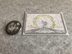 鬼滅の刃 ufotable DINING ポストカードA 缶バッチ煉獄さんセット