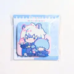 アークナイツ サンリオコラボ レザーバッジ シルバーアッシュ