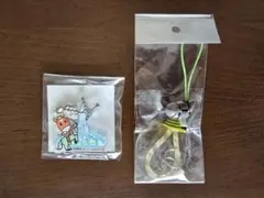 ☆競馬　アクリルキーホルダー　ストラップ　2点セット　ノベルティ