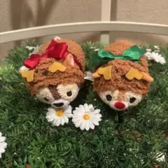 チップとデール クリスマス ツムツム ぬいぐるみのサムネイル
