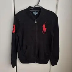 ポロ ラルフローレン ビッグポニー 刺繍 ニットM（10-12）150