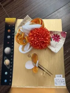 卒業式用のコサージュ