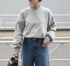 グレー　B.CSTOCK別注 トレーナー