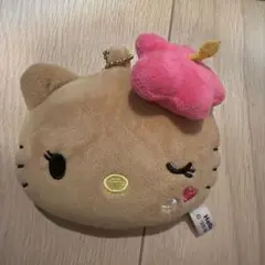 サンリオ　ハローキティ 日焼けキティ　ミラー マスコットキーホルダー