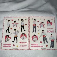 西畑大吾 大西流星　シール　セット