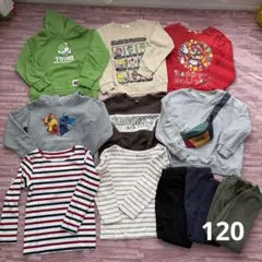 男の子 秋服 冬服 120 長袖 まとめ売り