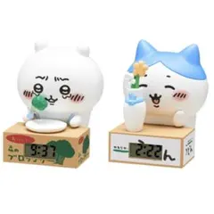 ちいかわ　いっしょにがんばろ！ダンボールウォッチ３　ちいかわ　ハチワレ　２点