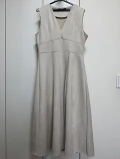 ZARA フェイクスエード ジャンパースカート