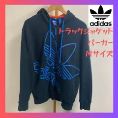 アディダス パーカー トラックジャケット ファイヤーバード M ブラック