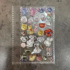 ボンボンドロップシール　ミニ　ディズニー　おすそ分け