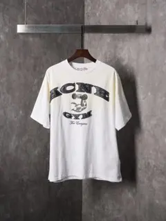 ACNE ホワイトメンズ Tシャツ 半袖 シンプル カジュアル 新品 送料無料
