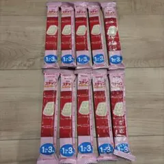 明治 ステップ らくらくキューブ 10個セット　フォローアップミルク