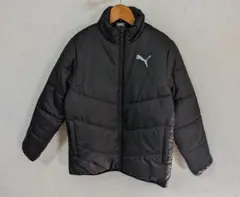 大特価 美品 プーマ 中綿 ダウンジャケット ジャンパー アウター 黒 140