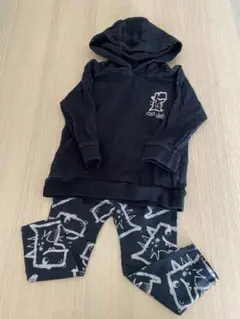 next フード付きパーカーとレギンスセット 12-18ヶ月