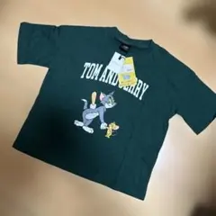 新品 TOM AND JERRY Tシャツ 120cm グリーンのサムネイル