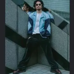 野村訓市着 ライトニングボルト コーデュロイショートパンツ ブラウン