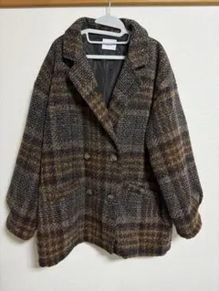 チェック柄 テーラードジャケット