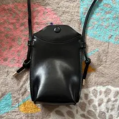 THE SHOP TK スマホショルダーバッグ ブラックのサムネイル