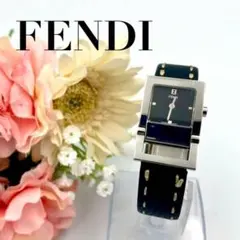 818 新品電池 FENDI 3150L 腕時計 クォーツ スクエア オロロジ - メルカリ