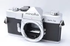 【動作確認・美品】MINOLTA SR-1s シルバー ボディ