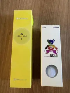 Kasco KIRA STAR &Wilson BEAR 他ゴルフボール 7個のサムネイル