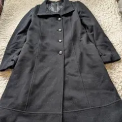コムサイズム コート 2WAY 黒 フリーサイズ