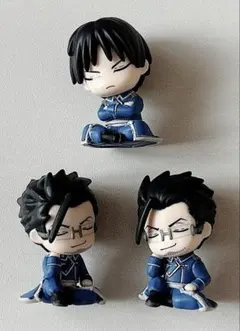 鋼の錬金術師 カプセルトイ ロイ・マスタング マース・ヒューズ フィギュア