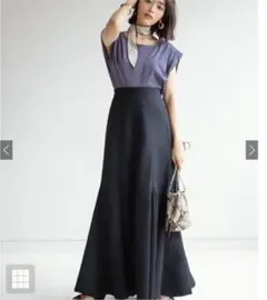 GRL マキシフレアスカート　【k8469w】