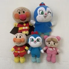 アンパンマン ぬいぐるみ 5体セット